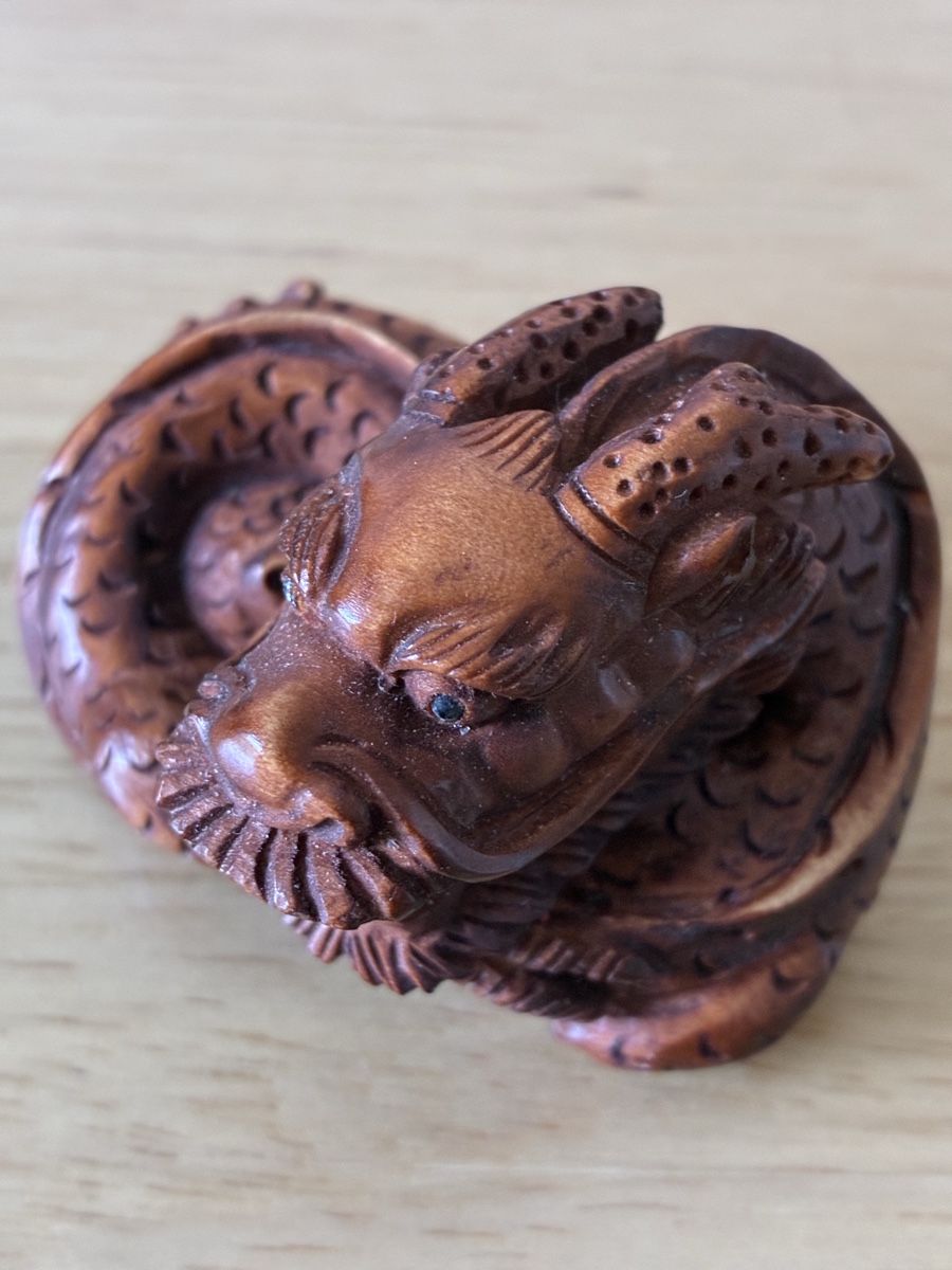 Statuette: Japon vintage netsuke objet traditionnel – Usato da St-Aubin-Sauges venduto da asianart 8
