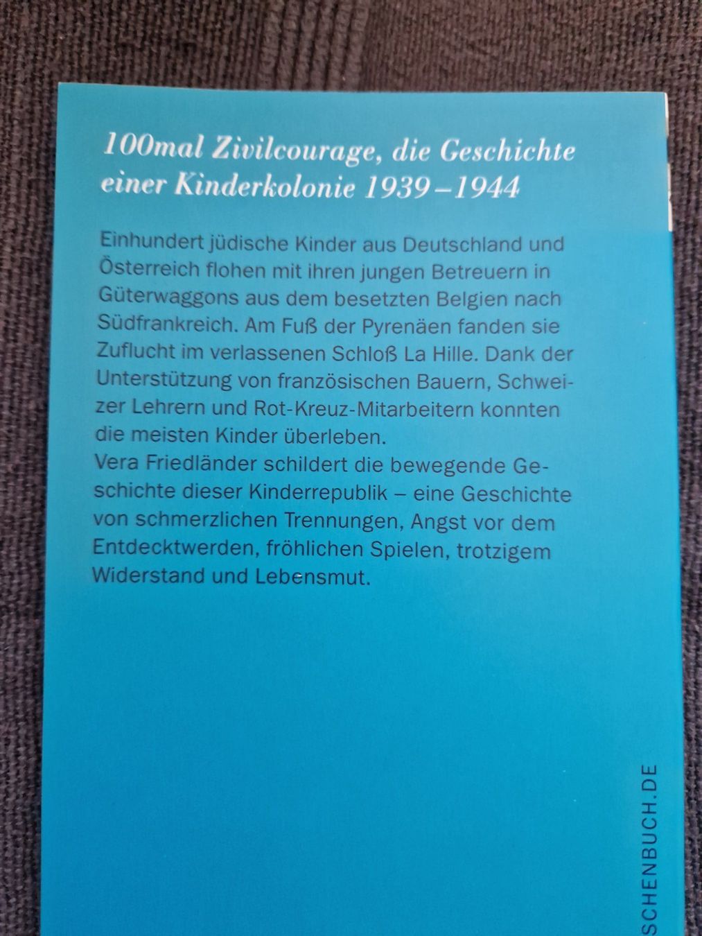 Libri: Vera Friedländer Die Kinder von La Hille – Usato da Neuhausen am Rheinfall venduto da Alchimista 1
