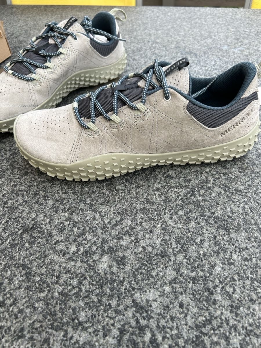 Merrell Scarpe da uomo: Merrell Wrapt Schuhe Grösse 46.5 beige leicht gebraucht – Nuovo e nell'imballaggio originale da Uznach venduto da Snowstorm33 1