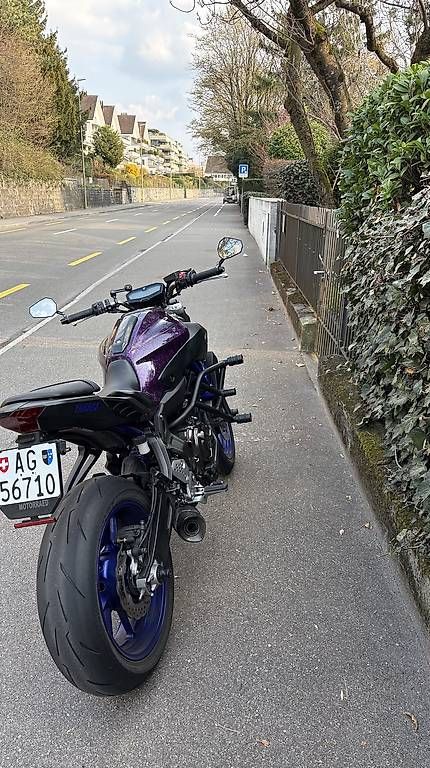 Route: Yamaha Mt 07  – D'occasion à Rudolfstetten par pie-seb2010