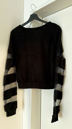Schönes Sweatshirt Damen in Schwarz NEU