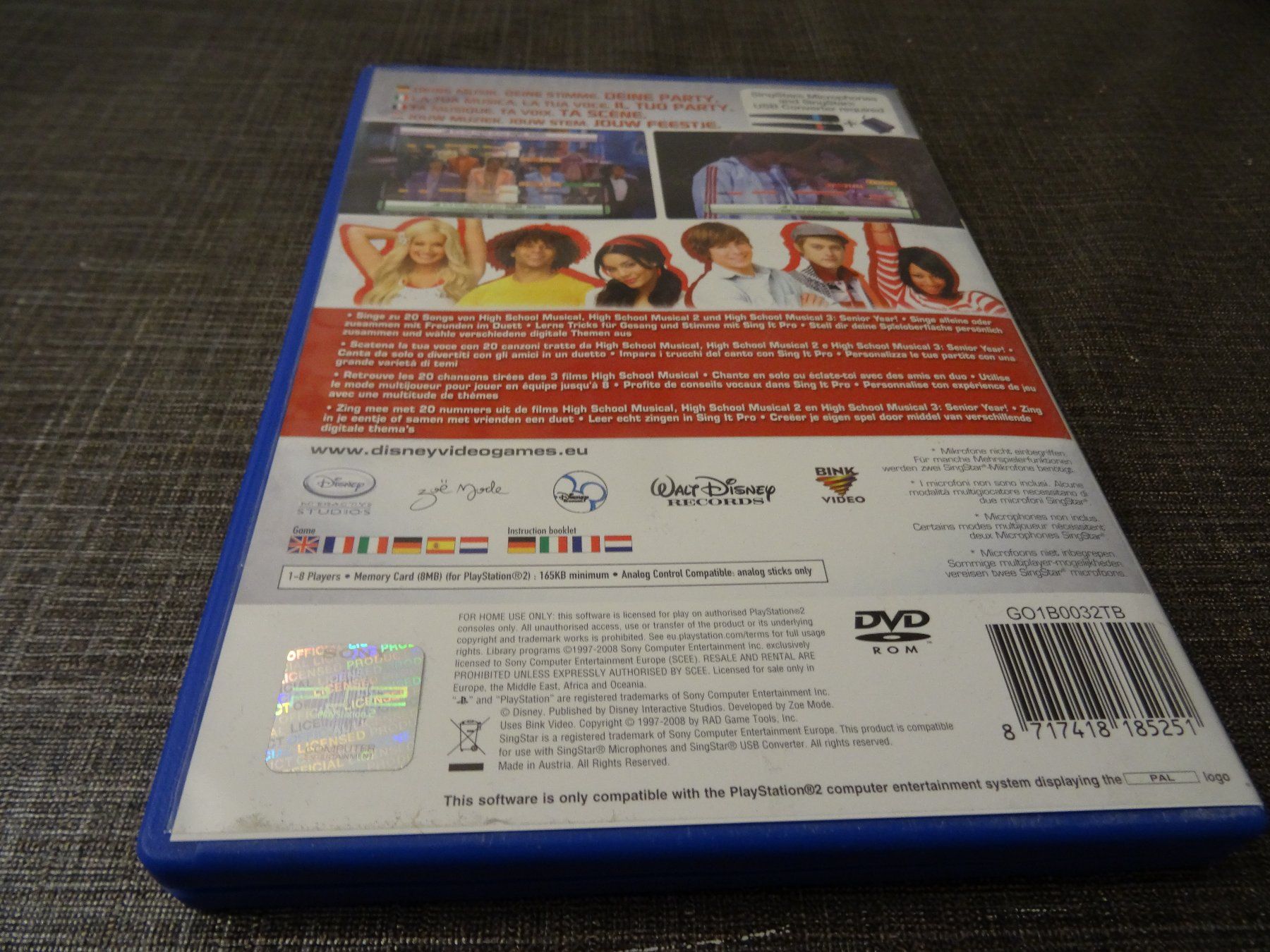 Sony Giochi: Sing it: High School Musical 3 - Senior Year PS2 – Usato da Olten venduto da Disc-Ausverkauf 2