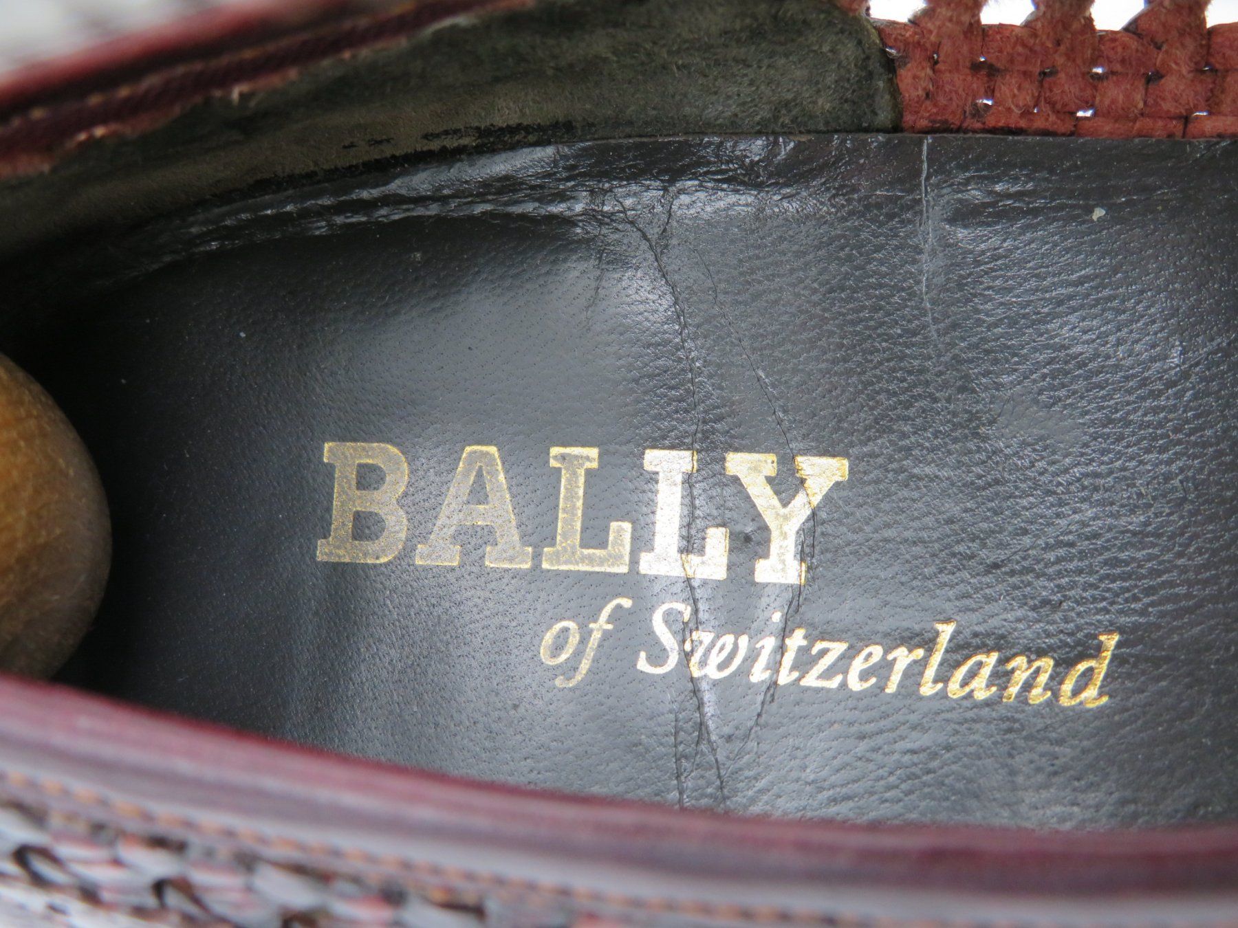 Bally Scarpe da uomo: Lackschuhe Bally in bordeaux 8.5 – Usato da Reinach BL venduto da WBZ-Flohmarkt 3