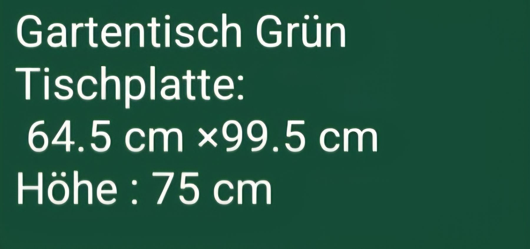 Tische: Gartentisch, Beistelltisch, Balkontisch – Gebraucht aus Zweidlen von VG159 7