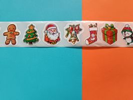 50* Weihnachtssticker Aufkleber für Weihnachten :)