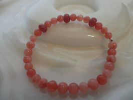 Armband - Rhodochrosit  behandelt