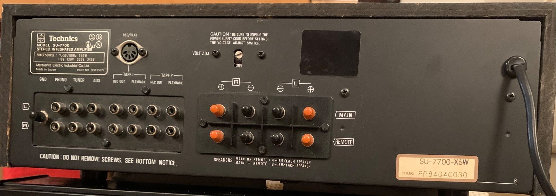 Verstärker: Technics Amplifier – Gebraucht aus Zürich von V.Le2 3
