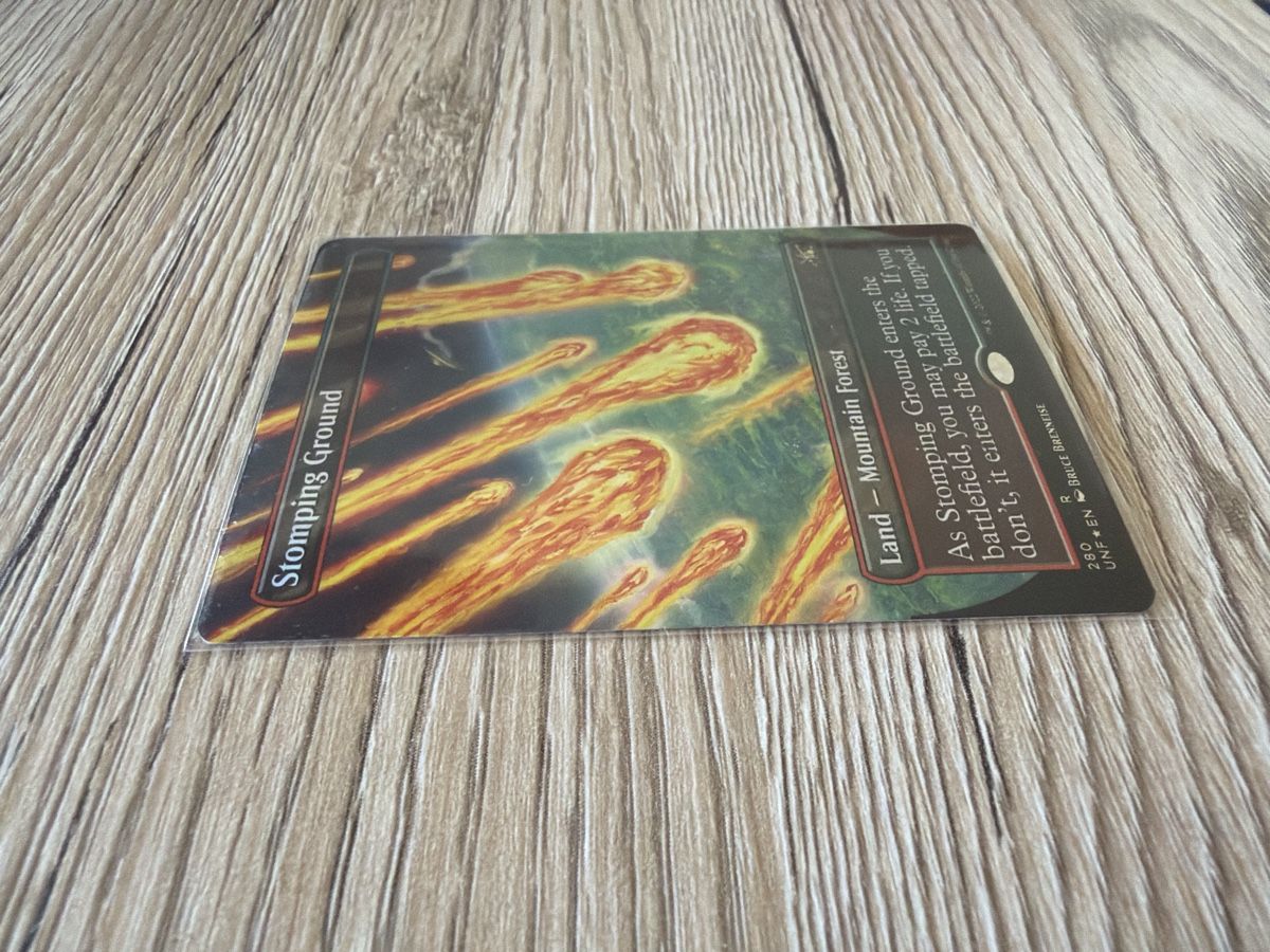Magic The Gathering Carte collezionabili: Magic the Gathering: Stomping Ground Unfinity Borderless, NM – Usato da St. Gallen venduto da lob_bkw9 1