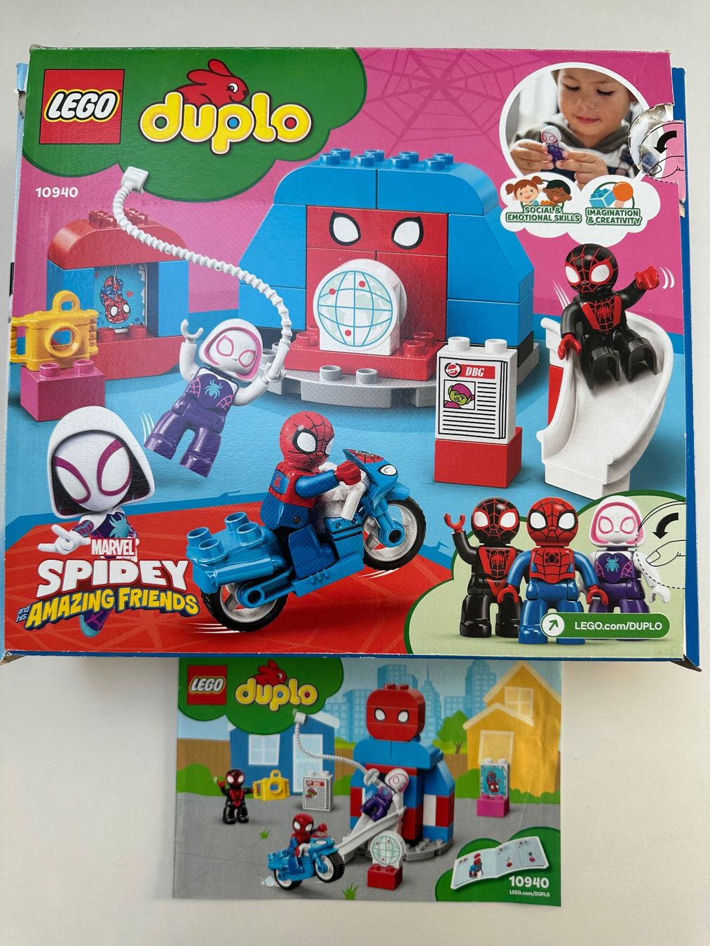 Lego Kit di costruzioni: LEGO Duplo Spider-Man 10940 – Usato da Ziefen venduto da elika