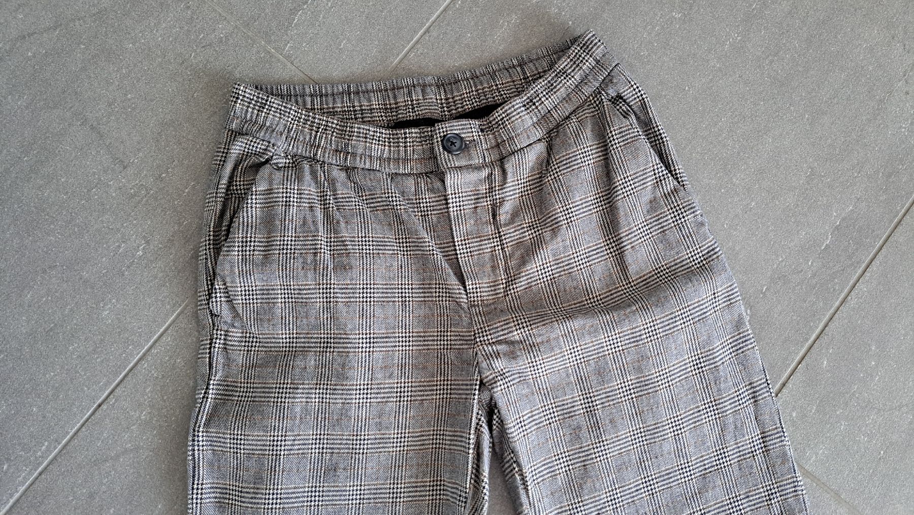 Pantaloni: karierte Hose grau Gr. S  Redefined REBEL – Nuovo (secondo la descrizione) da Winterthur venduto da Dream_of 1