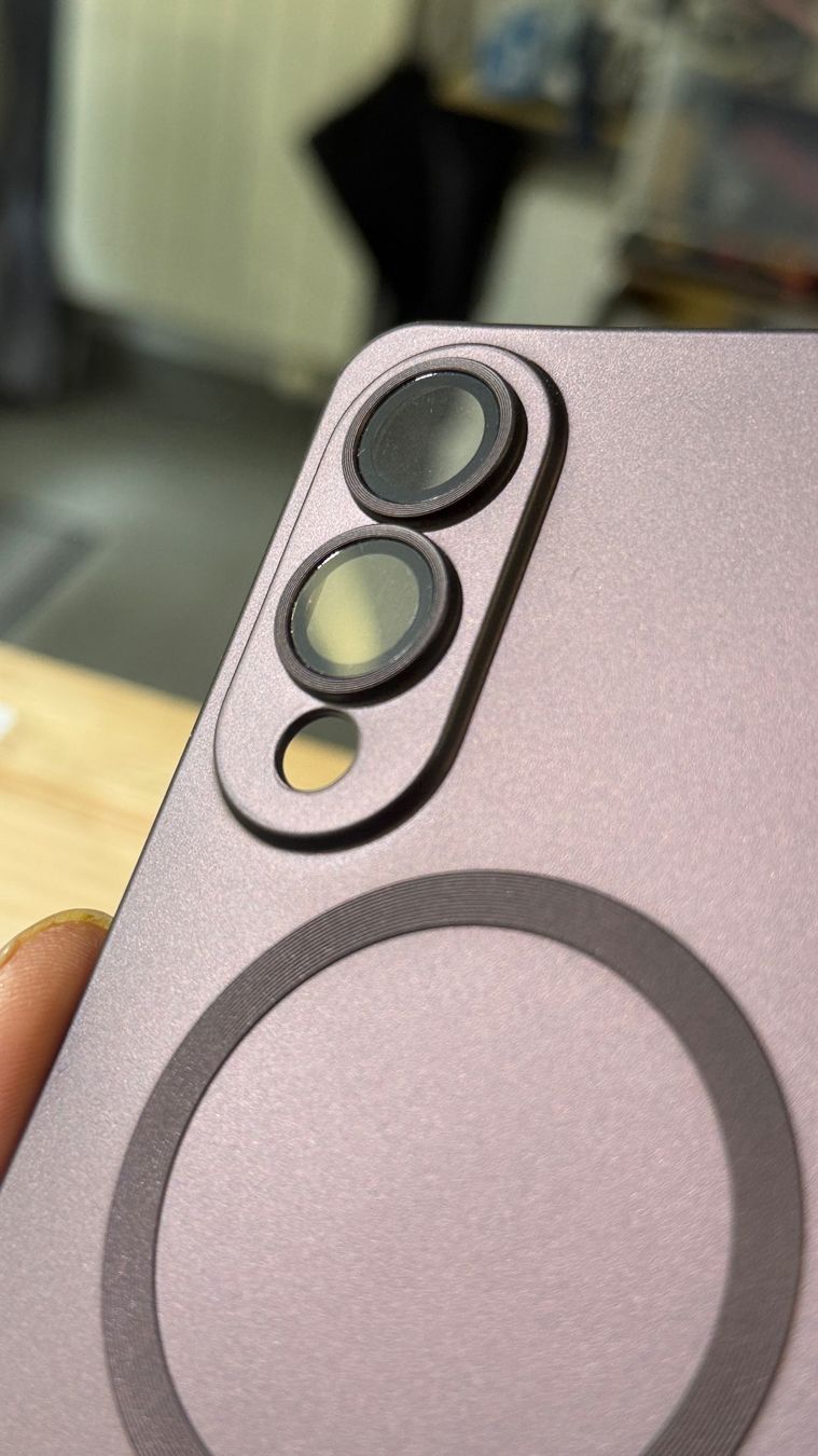 Cover & Protezioni schermo: Coque MagSafe pour Galaxy S25 edge avec protection de Camera – Nuovo e nell'imballaggio originale da Morges venduto da DigiAC 5