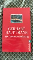 Buch Gerhart Hauptmann Vor Sonnenaufgang gebraucht