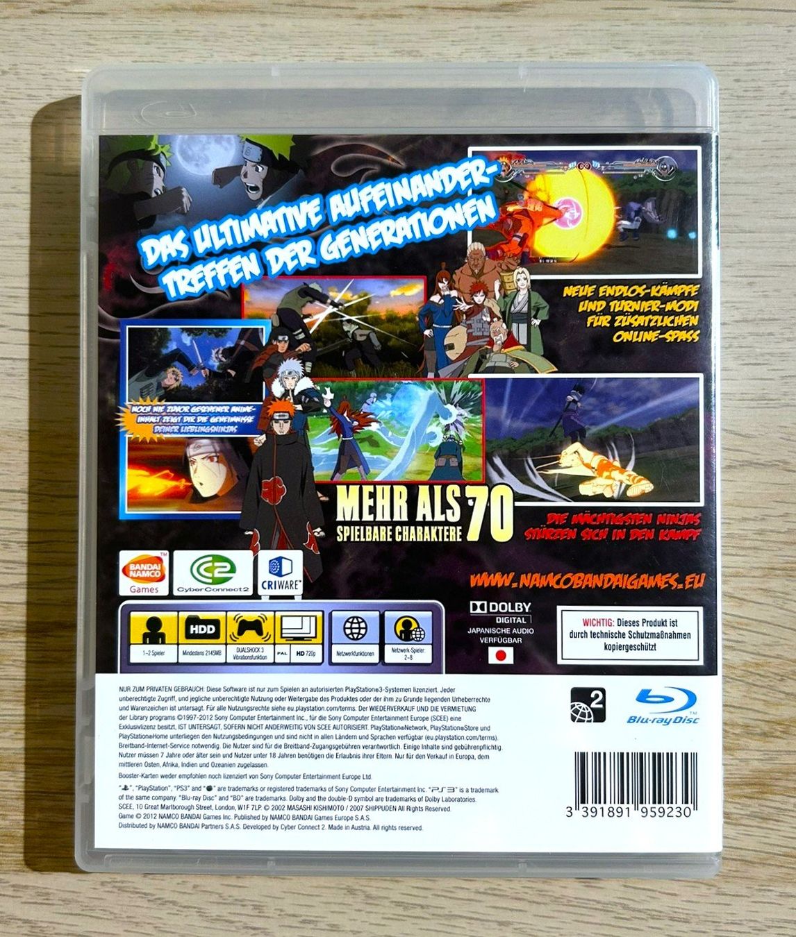Bandai Giochi: Naruto Shippuden Ultimate Ninja Storm Generations PS3 – Usato da St. Gallen venduto da Alpine.Arcade 2