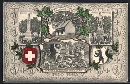 Pass Stoss, Schlachtkapelle am Stoss, De