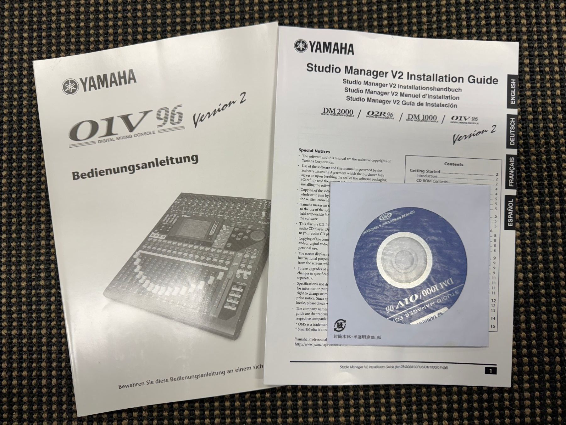 Yamaha Console di mixaggio: Yamaha 01V96 Digitaler Audiomixer im Flightcase – Usato da Dübendorf venduto da fabkub 6
