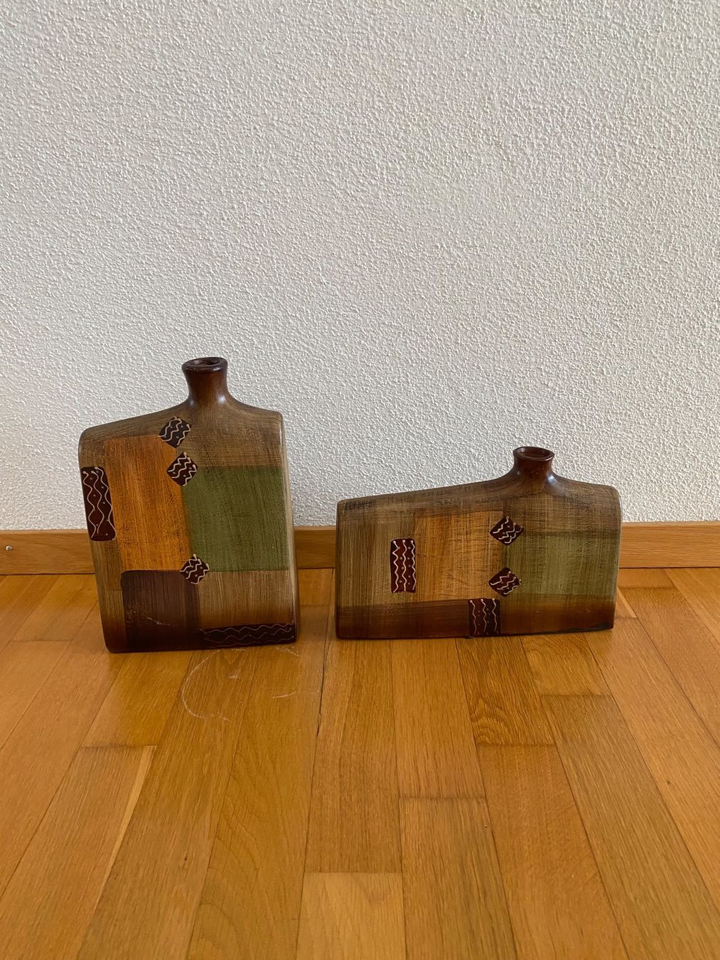 Vasi & Recipienti: 2er Set Deko Vasen, Herbstfarben, schönes Design – Usato da Volketswil venduto da Pabut 3