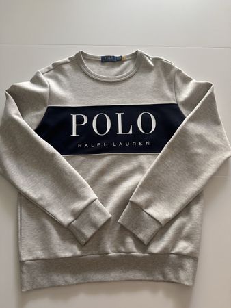 Sweatshirt Polo Ralph Lauren gris taille M bon état
