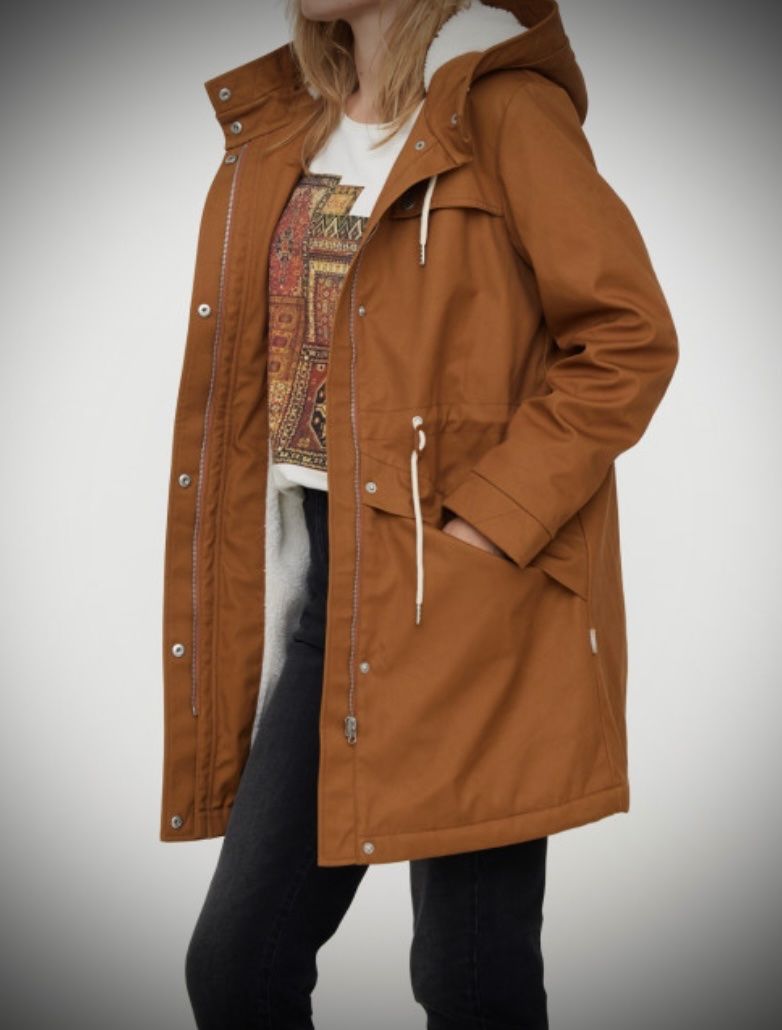 Lee Cappotti: Parka Lee Cooper à capuche Camel neuve Taille 46 – Nuovo (secondo la descrizione) da Lausanne venduto da Magic1900