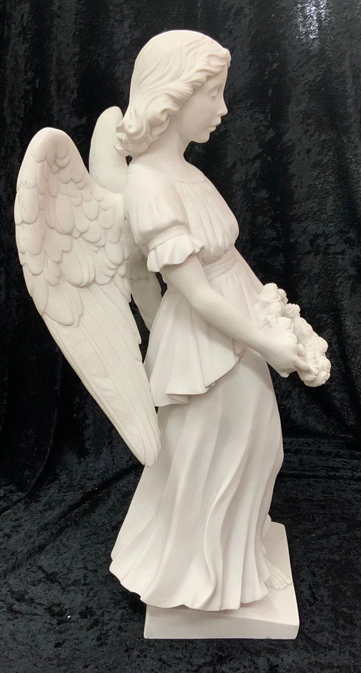Statuette: Engel mit Rosenkranz – Usato da Oberwil - Lieli venduto da Beeri_5 1