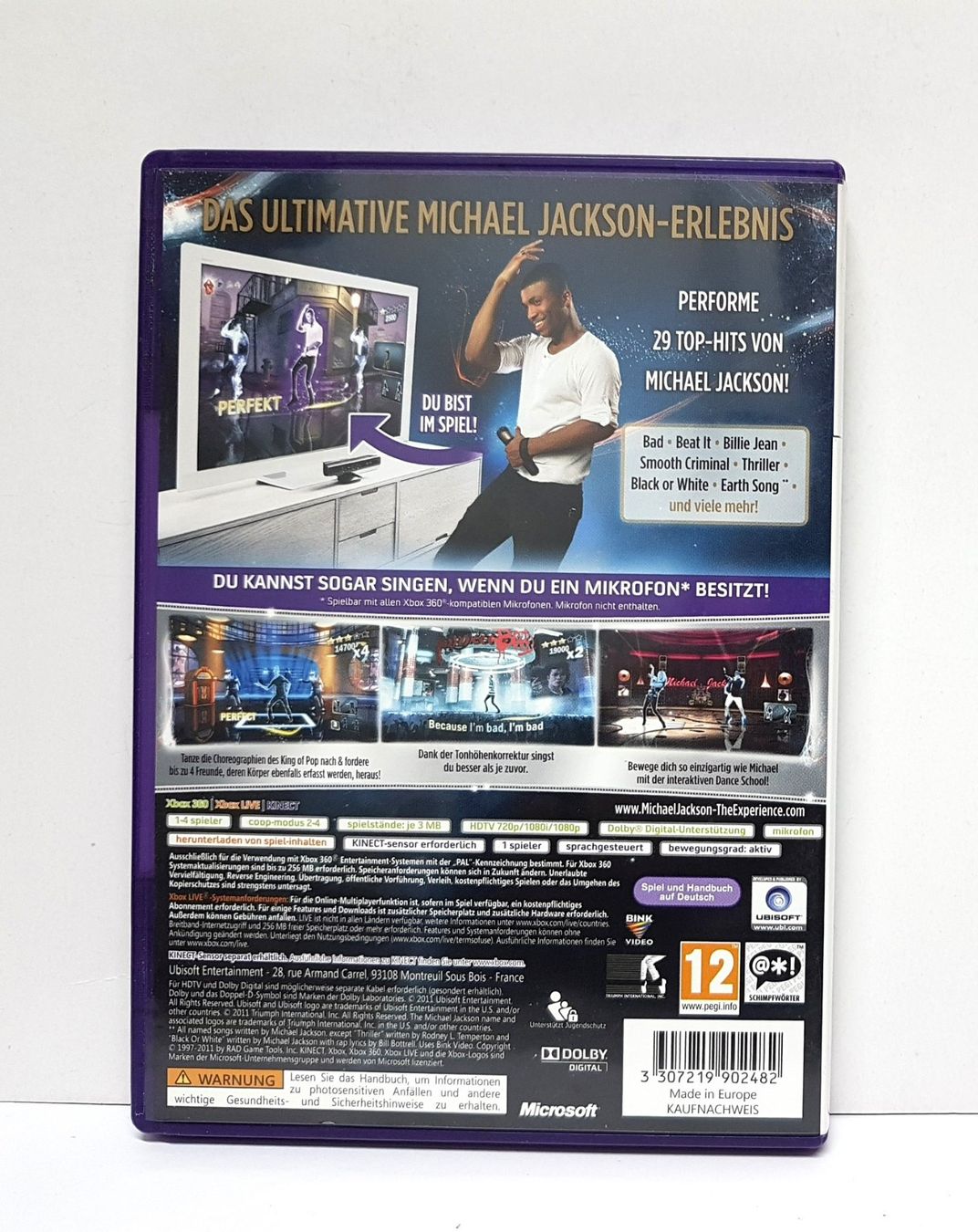 Microsoft Giochi: 😎Michael Jackson ultimative Michael Jackson Erlebnis Kinect – Usato da Schüpfheim venduto da Games_Spielkonsolen 2