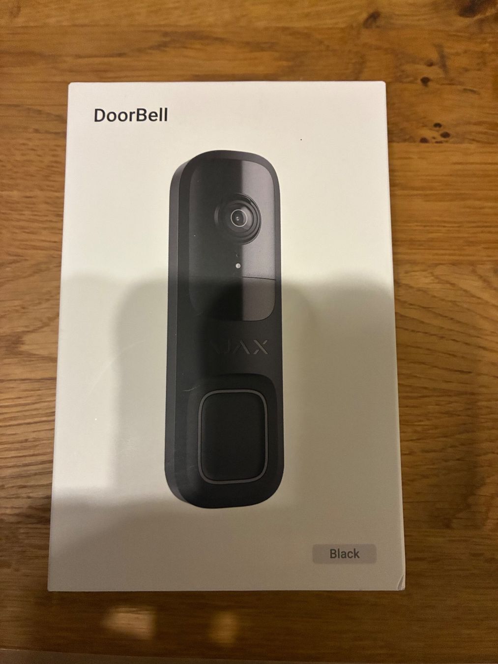 Alarmanlagen: Ajax Video Doorbell Schwarz – Neu und originalverpackt aus Münchenstein von Pricemaker100