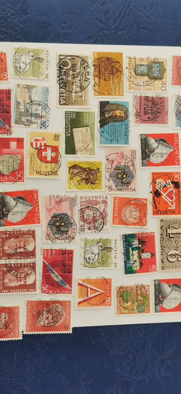 Alle Briefmarken: Voll-Stempel – Gebraucht aus Aadorf von Chnorli-Furz 2