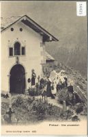 Finhaut - Une procession - animee