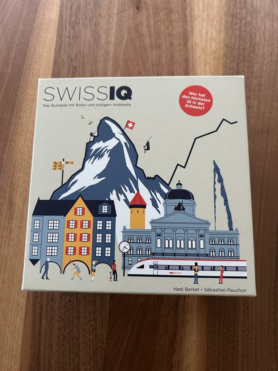 Giochi: SWISS IQ Gesellschaftsspiel – Nuovo (secondo la descrizione) da Luzern venduto da HuberRenat