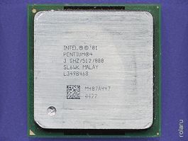 Pentium 4 HT, 3 GHz/512/800, Socket 478