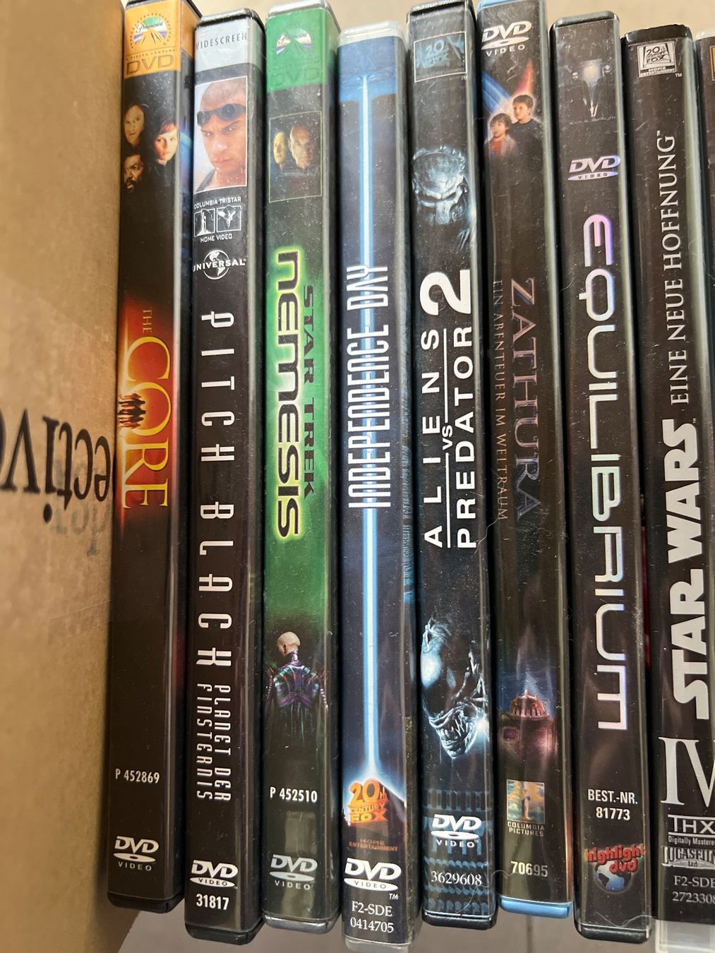Tutti i DVDs: DVD Science-Fiction, STAR WARS, Independece Day, EVOLUTION – Usato da Hauptwil venduto da Kevin_bounce 1