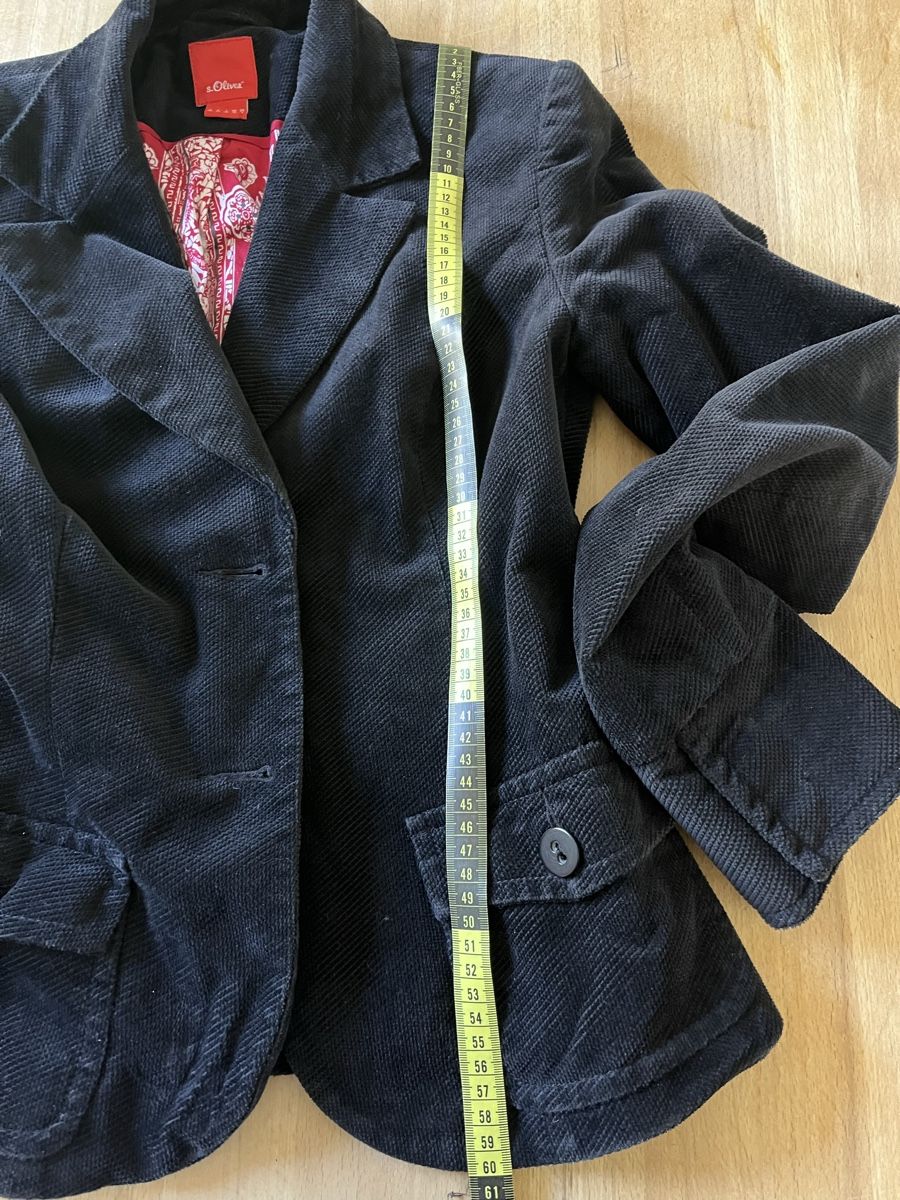 S.Oliver Giacche: Taillierte Jacke von s.Oliver gr 36 schwarz – Usato da Rikon im Tösstal venduto da stupsi99 4