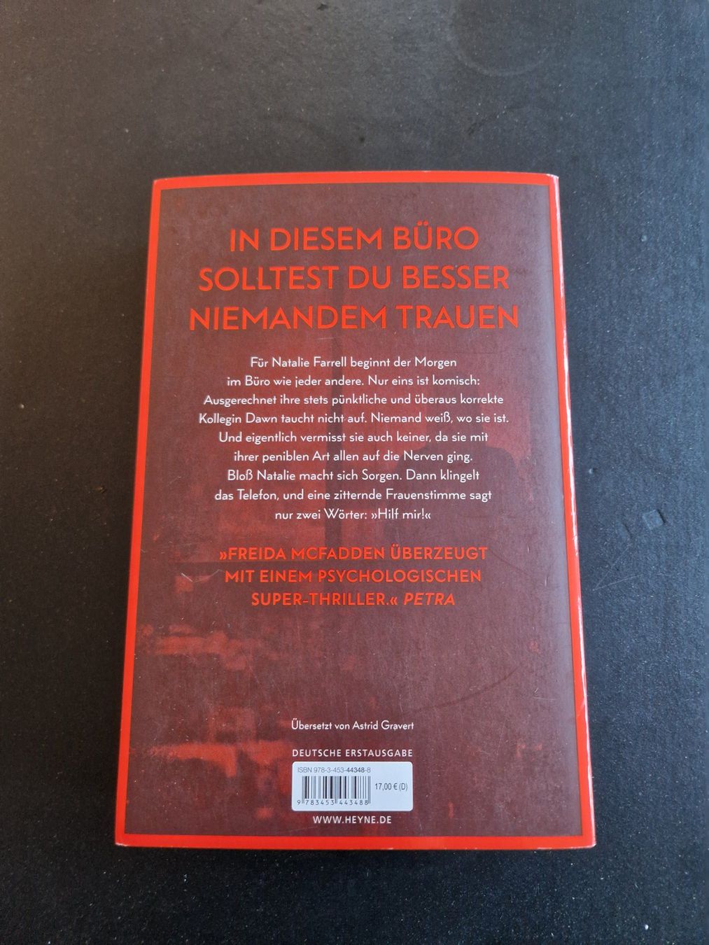Livres: Die Kollegin von Freida McFadden – D'occasion à Kyburg par zei_z76d 1