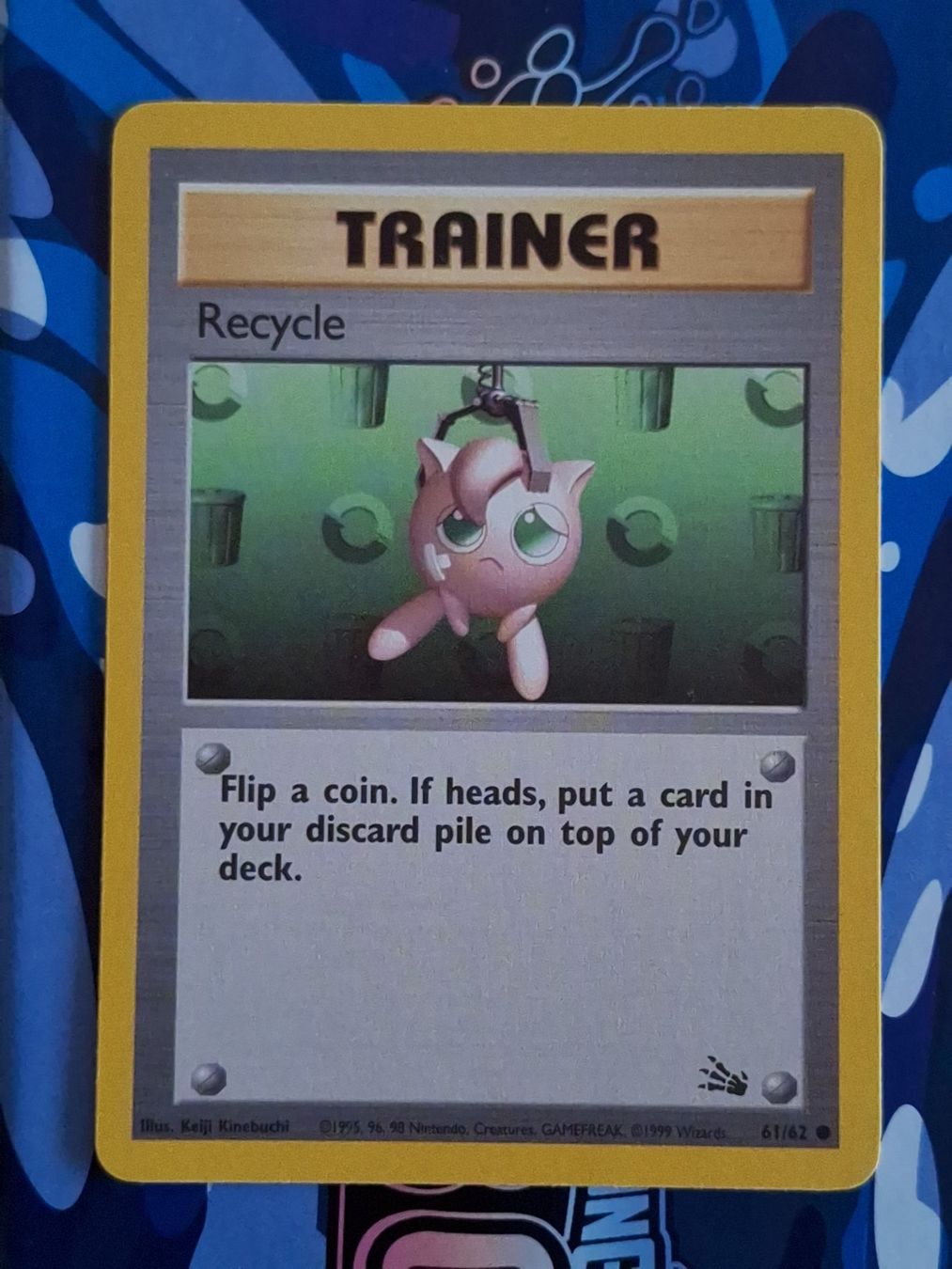 Pokémon Carte collezionabili: Recycle - Fossil #Ord17 – Usato da Altstätten SG venduto da GGsGameshop