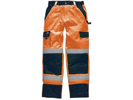 DICKIES Hi-Vis Bundhose Gr. S/46 orange