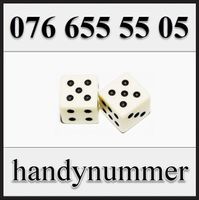 Handynummer, Telefonnummer, Natelnummer, 076 655 55 05