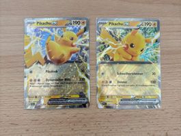 2x Pikachu | DE 🇩🇪 | PAL063 & PRE028 | Pokemon Karte