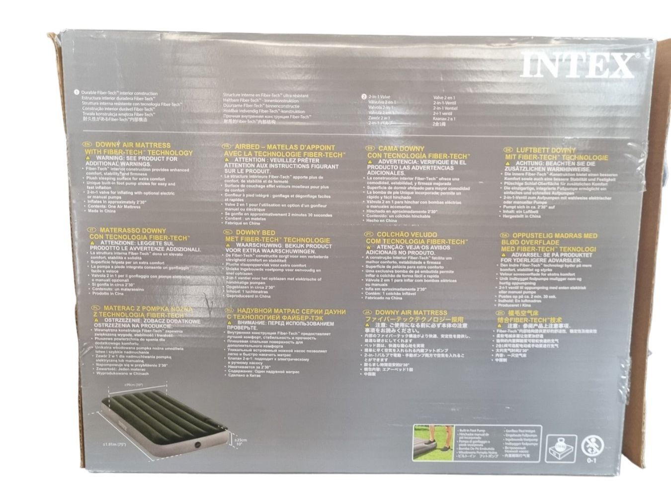 Matratzen: INTEX Luftbett Downy – Neu (gemäss Beschreibung) aus Wangen b. Olten von Restwert_Wangen 4