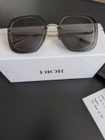 Christian Dior Square Frame sunglasses with Gold Rims