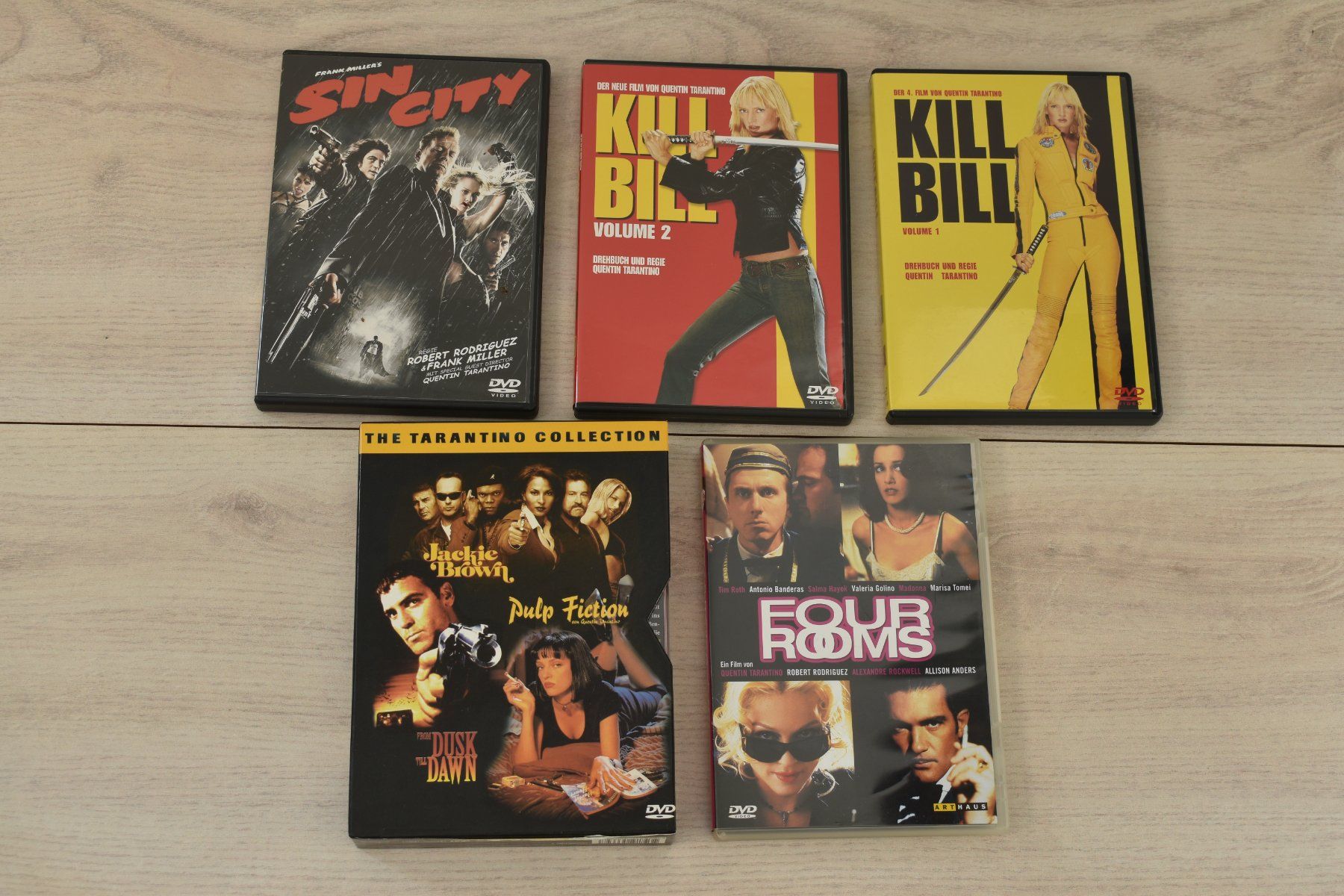 Alle DVDs: Quentin Tarantino DVD Paket – Gebraucht aus Azmoos von greenstone13