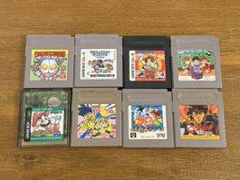 Nintendo Gameboy Spiele x 8 Japanische Versionen 