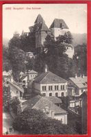 BURGDORF, TEILANSICHT MIT SCHLOSS 1913