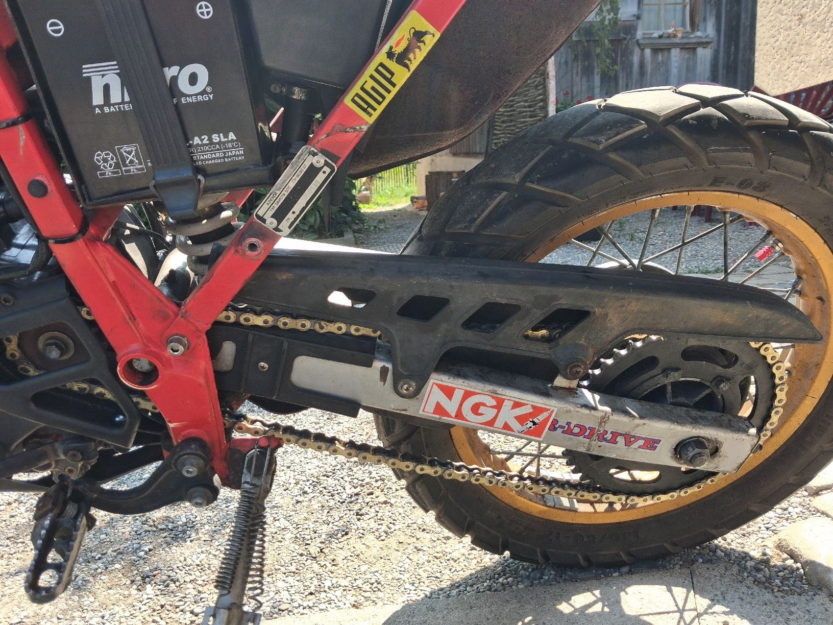 Gilera Enduro: Gilera Dakota 500 Enduro – Difettoso da Neukirch-Egnach venduto da Sachsmaen 4