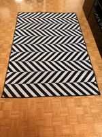 Teppich Schwarz/Weiss, 230 x 160 cm