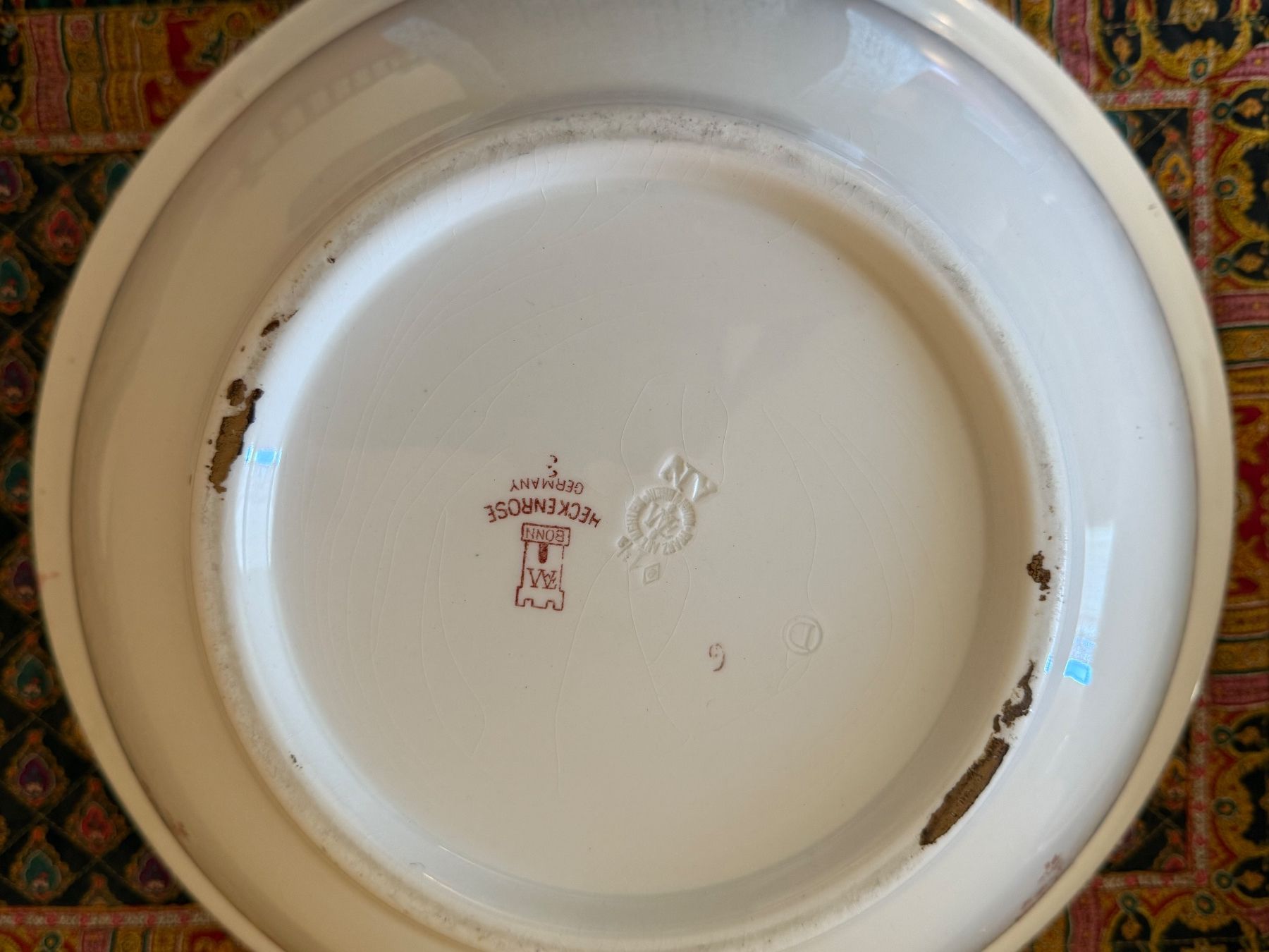 Villeroy & Boch Ciotole: Villeroy & Boch Waschgarnitur Eckenrose 3-teilig – Usato da Itingen venduto da uhu777 5