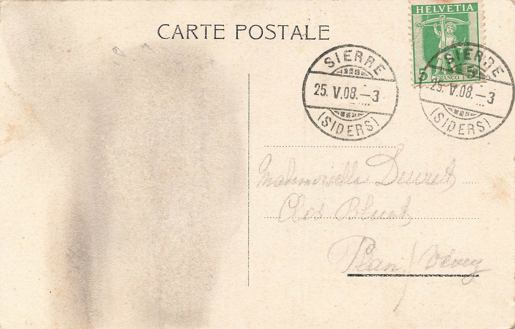 Cartoline postali: Sierre tour de goubin – Usato da Biasca venduto da Blenio71 1