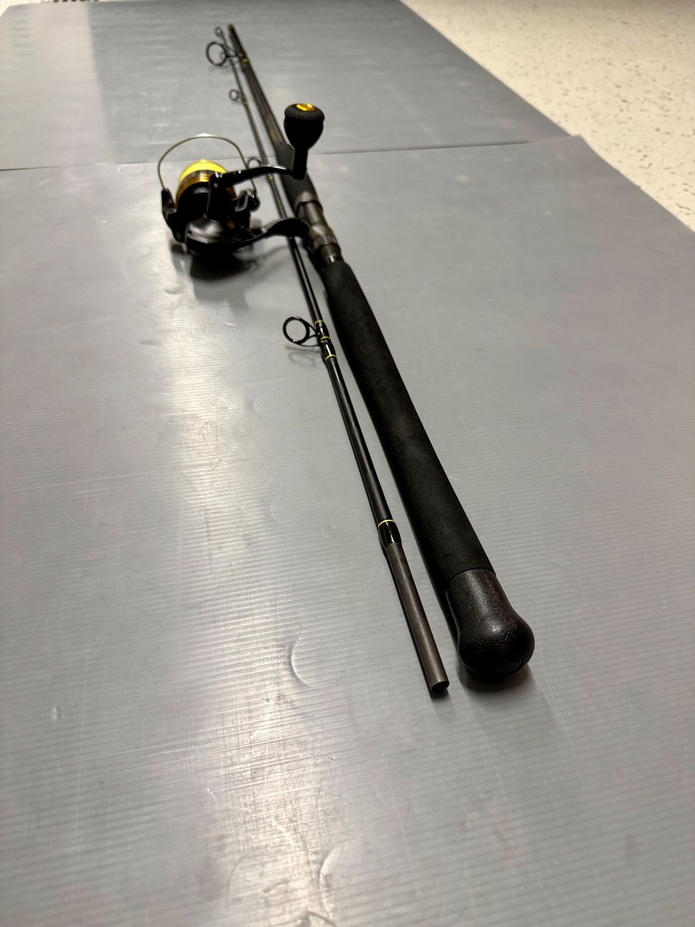 Canne da pesca: Blac Cat Combo Spinnrute 2.40m – Usato da Trimbach venduto da duri.. 4