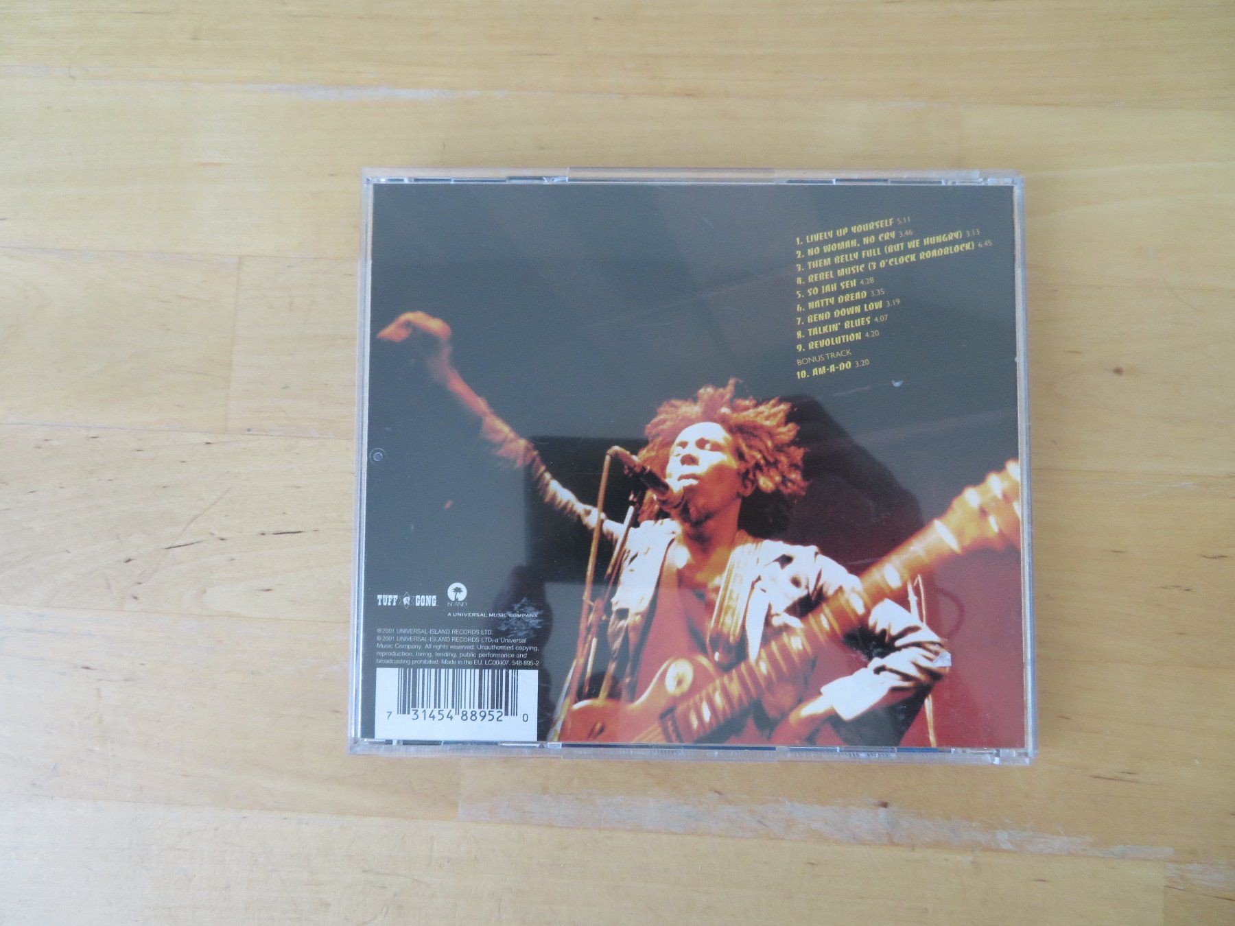 CD: BOB MARLEY and the Wailers "Natty dread" – Usato da zürich venduto da Goldimmund 2