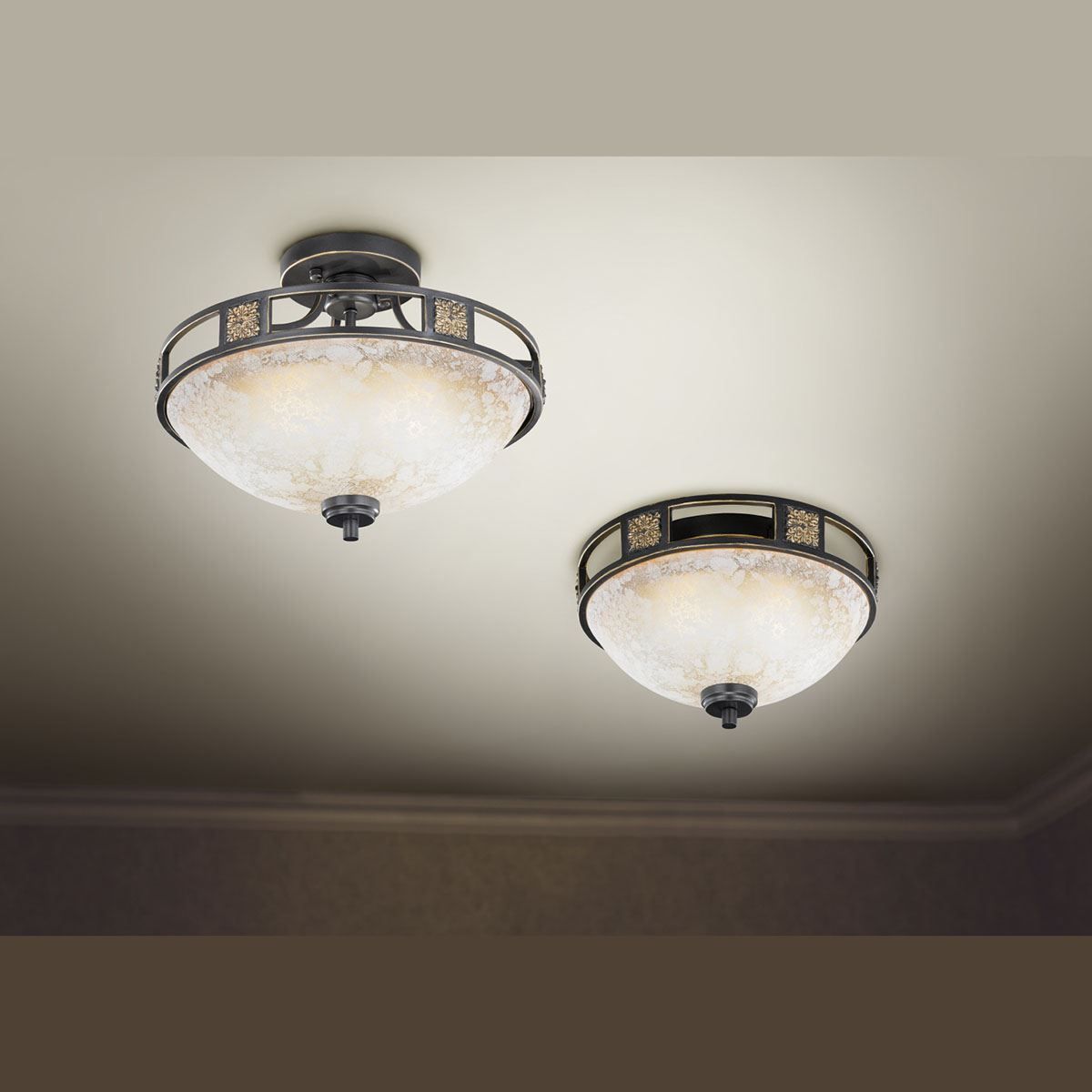 Lampadari & plafoniere: Deckenleuchte, Antikes Design, 33 cm Ø – Nuovo (secondo la descrizione) da Kreuzlingen venduto da Smart-Light 1