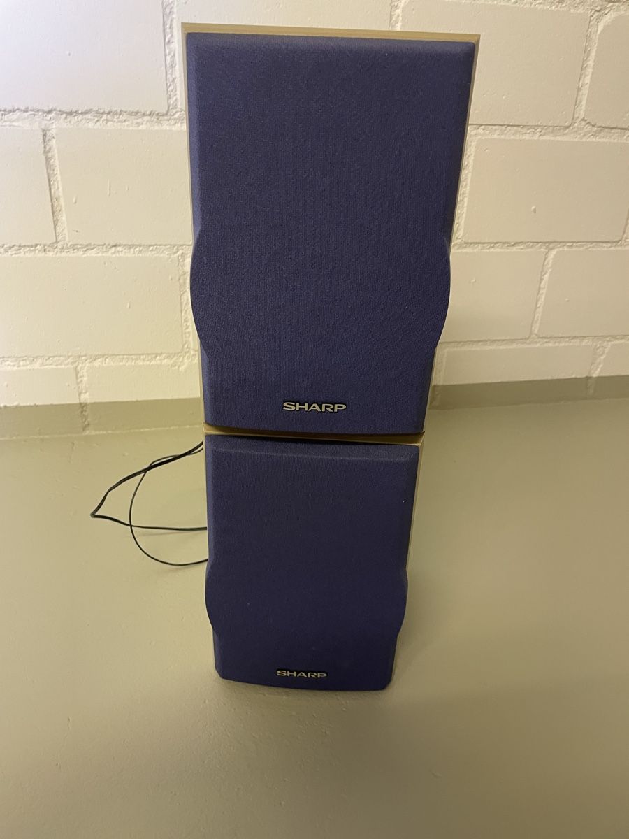 Sharp Lautsprecher: Lautsprecherboxen von SHARP – Gebraucht aus Eiken von garanoiri 6