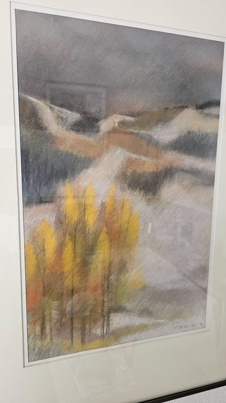 Dipinti: Pierre BATAILLARD (1927-2008) pastel – Usato da St-Prex venduto da sebgav 2
